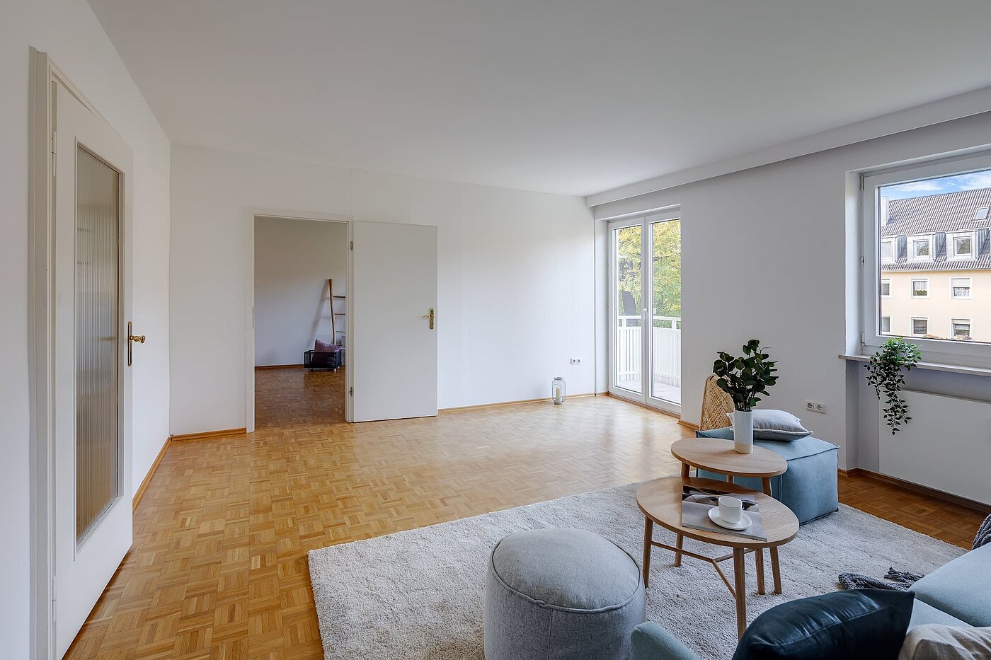 Etagenwohnung mit 3 Zimmern | München-Untergiesing | 1909ML6 | ... mit Zugang zum Balkon