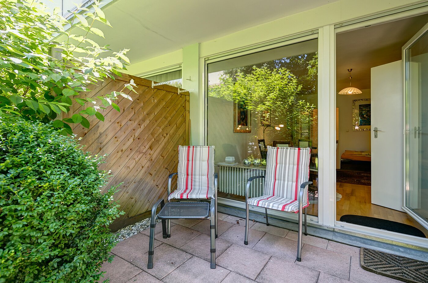 Apartment mit 1 Zimmer | München-Schwabing | 70257 | Einladende Terrasse