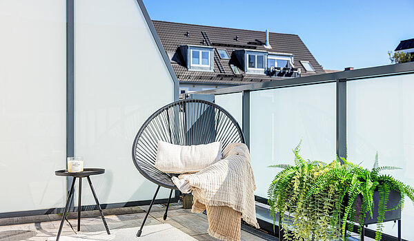 Penthouse mit 2 Zimmern | München-Bogenhausen | 70385 | ...genießen