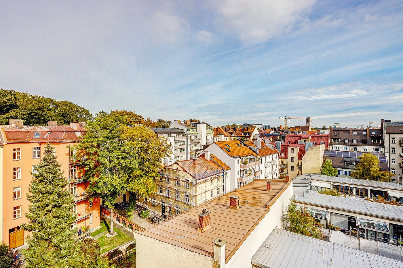 Dachgeschosswohnung mit 2 Zimmern | München-Au | 2209ML3 | ...Richtung Innenhof