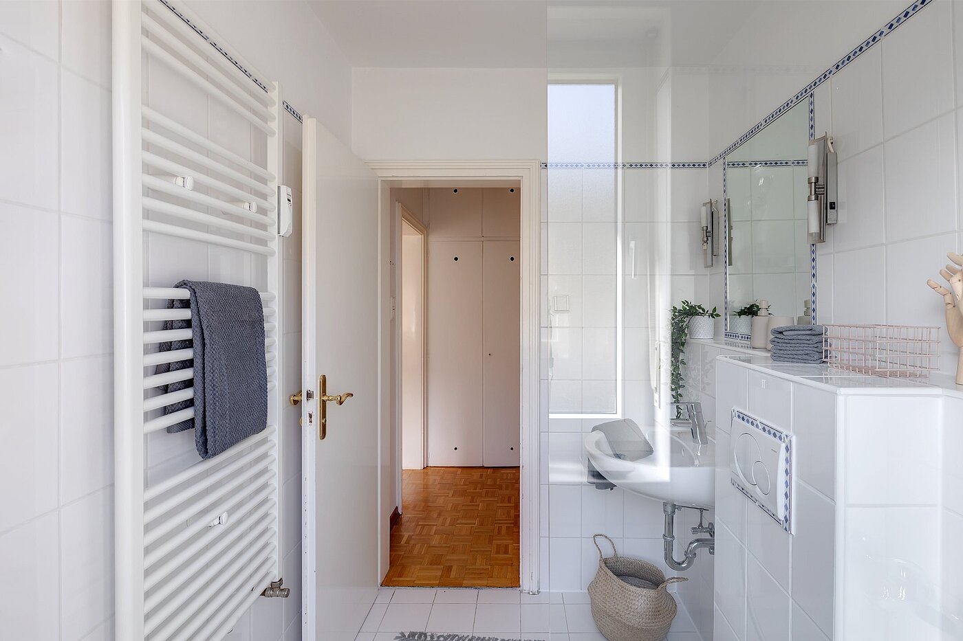 Etagenwohnung mit 3 Zimmern | München-Untergiesing | 1909ML6 | Handtuchheizkörper