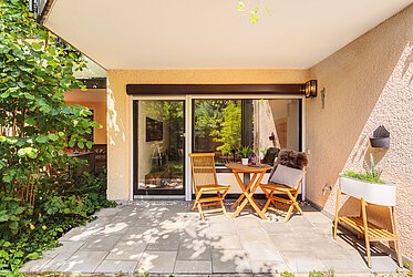 Thalkirchen: Schicke 1,5-Zimmer-Gartenwohnung - frei