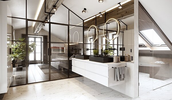 Besondere Immobilie mit 15 Zimmern | Bad Wiessee | 701591 | Landhaus Master Bath