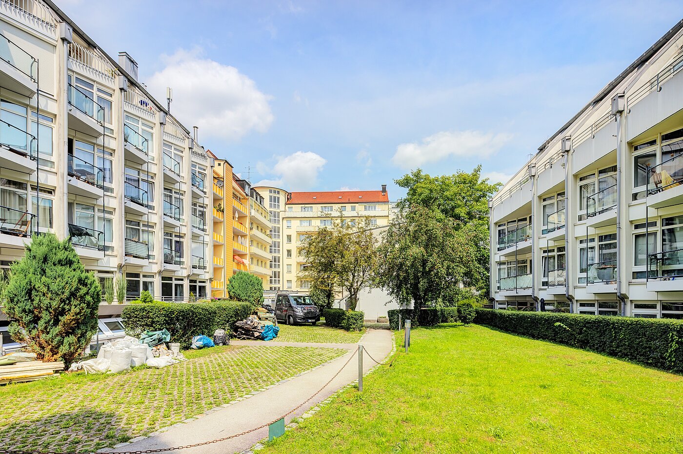 Apartment mit 1.5 Zimmern | München-Maxvorstadt | 70273 | Ruhiger Innenbereich