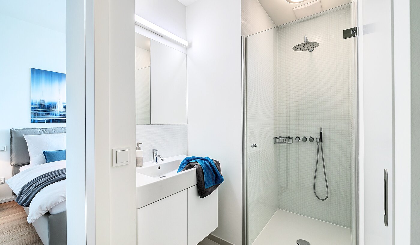 Apartment mit 1.5 Zimmern | München-Neuhausen | 703131 | Modernes Duschbad...