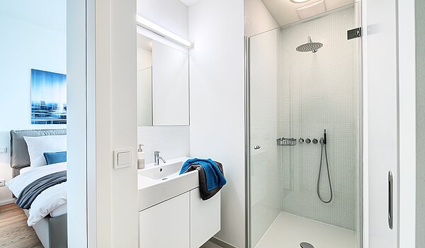 Apartment mit 1.5 Zimmern | München-Neuhausen | 703131 | Modernes Duschbad...