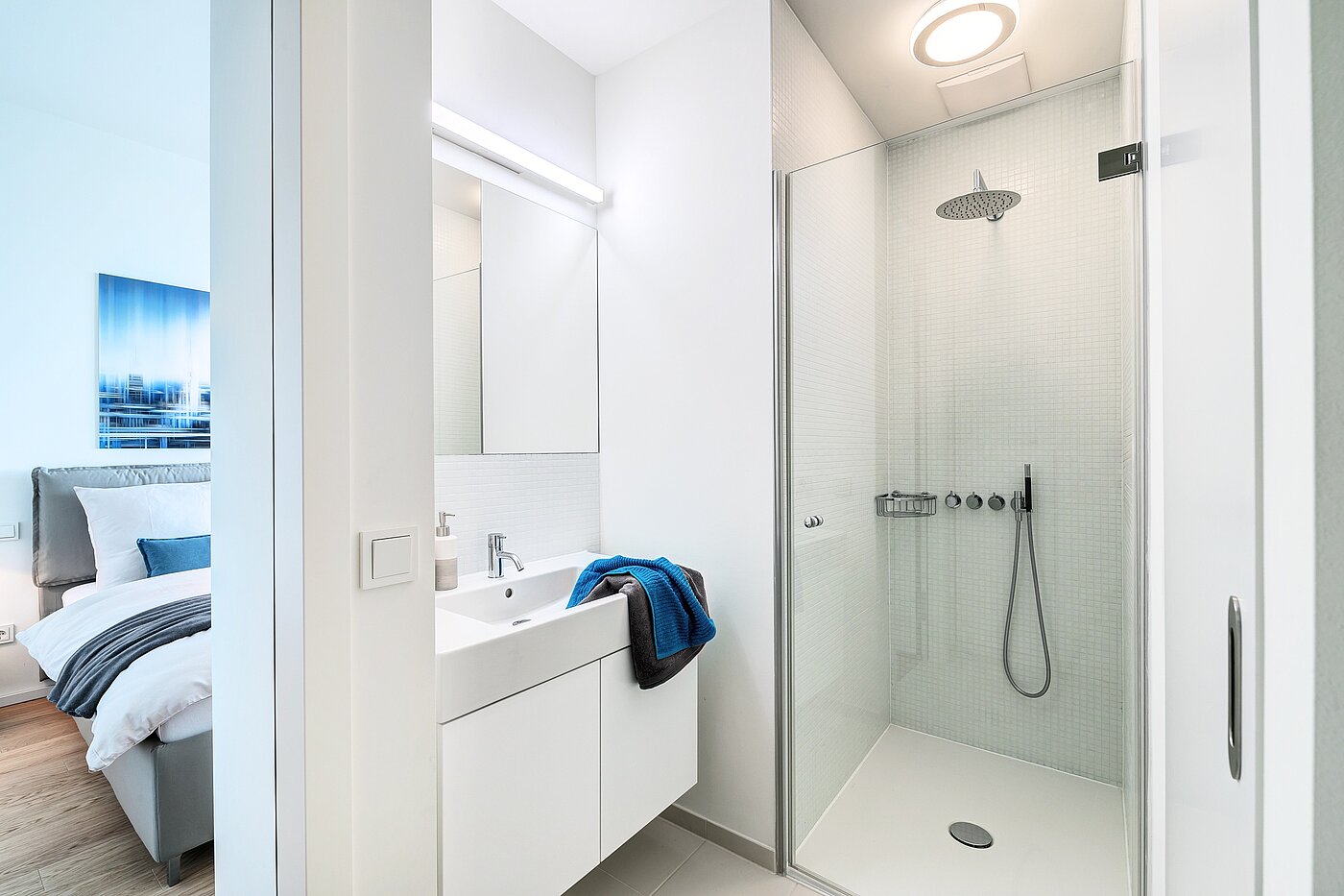 Apartment mit 1.5 Zimmern | München-Neuhausen | 703131 | Modernes Duschbad...