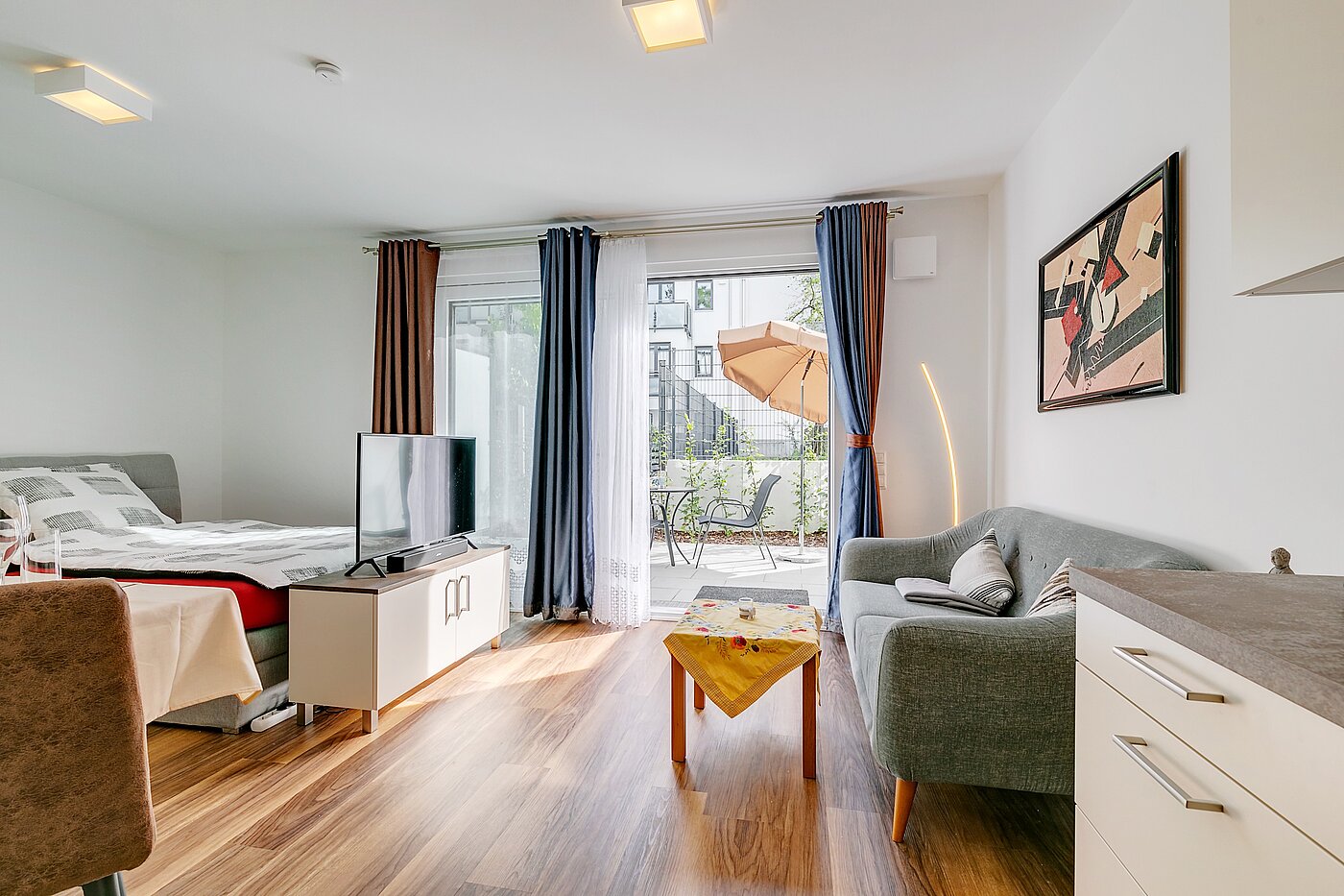 Erdgeschosswohnung mit 1 Zimmer | München-Milbertshofen | 2202ML8