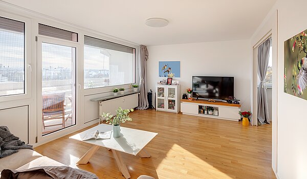 Etagenwohnung mit 3 Zimmern | München-Schwabing | 703181 | Lichtdurchflutet