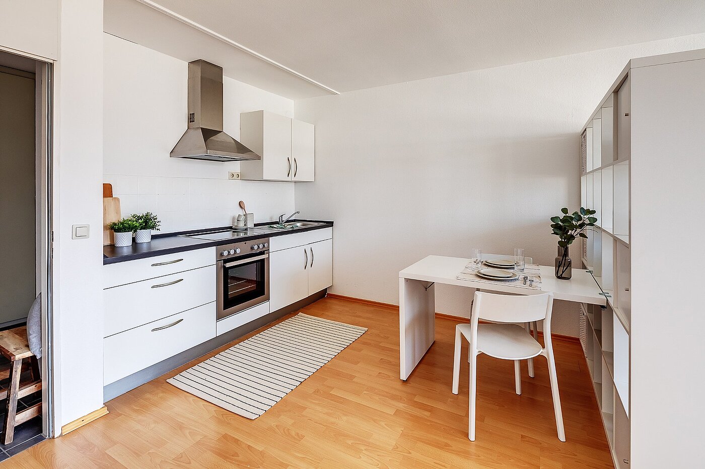 Etagenwohnung mit 1 Zimmer | München-Schwabing | 2007ML2 | Apartmentküche