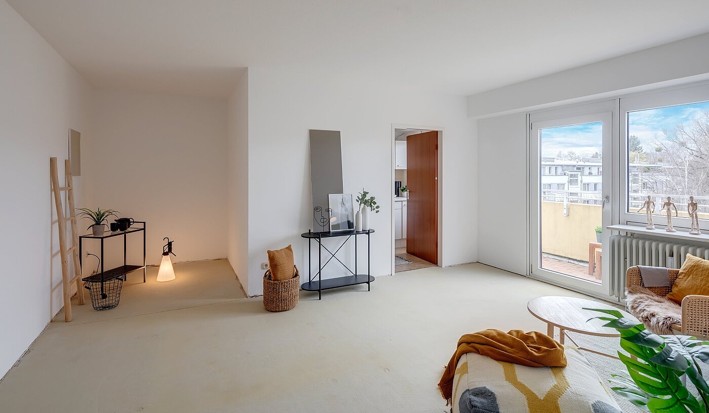 Etagenwohnung mit 2 Zimmern | München-Oberföhring | 2002ML7 | Platz für eine Essecke