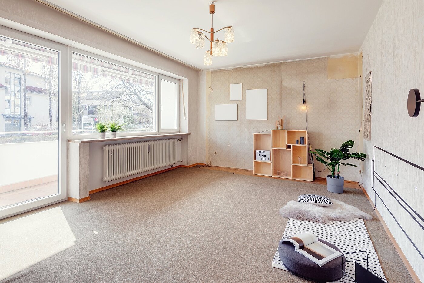 Etagenwohnung mit 4 Zimmern | München-Hadern | 2003ML2 | ...mit großer Fensterfront
