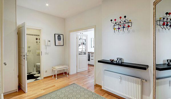 Etagenwohnung mit 1 Zimmer | München-Ludwigsvorstadt | 70388 | Großzügiger Eingangsbereich