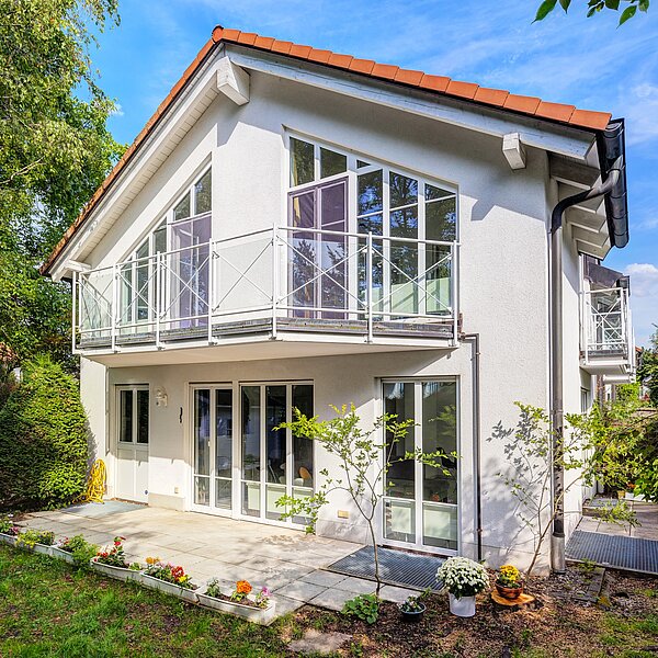 Strasstrudering: Sonnige Doppelhaushälfte