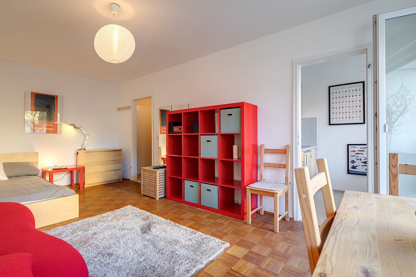 Etagenwohnung mit 1 Zimmer | München-Neuhausen | 2301ML8 | ...Zugang zur Küche...