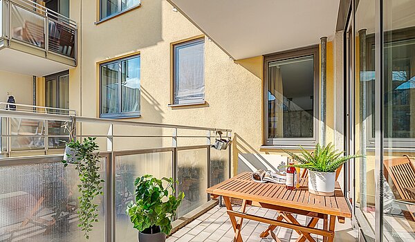 Etagenwohnung mit 2 Zimmern | München-Maxvorstadt | 70001 | Zum ruhigen Innenhof