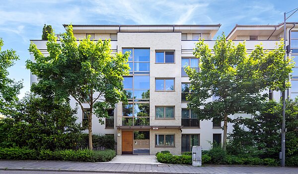 Penthouse mit 3.5 Zimmern | München-Oberföhring | 70237 | Ansicht von der Straße