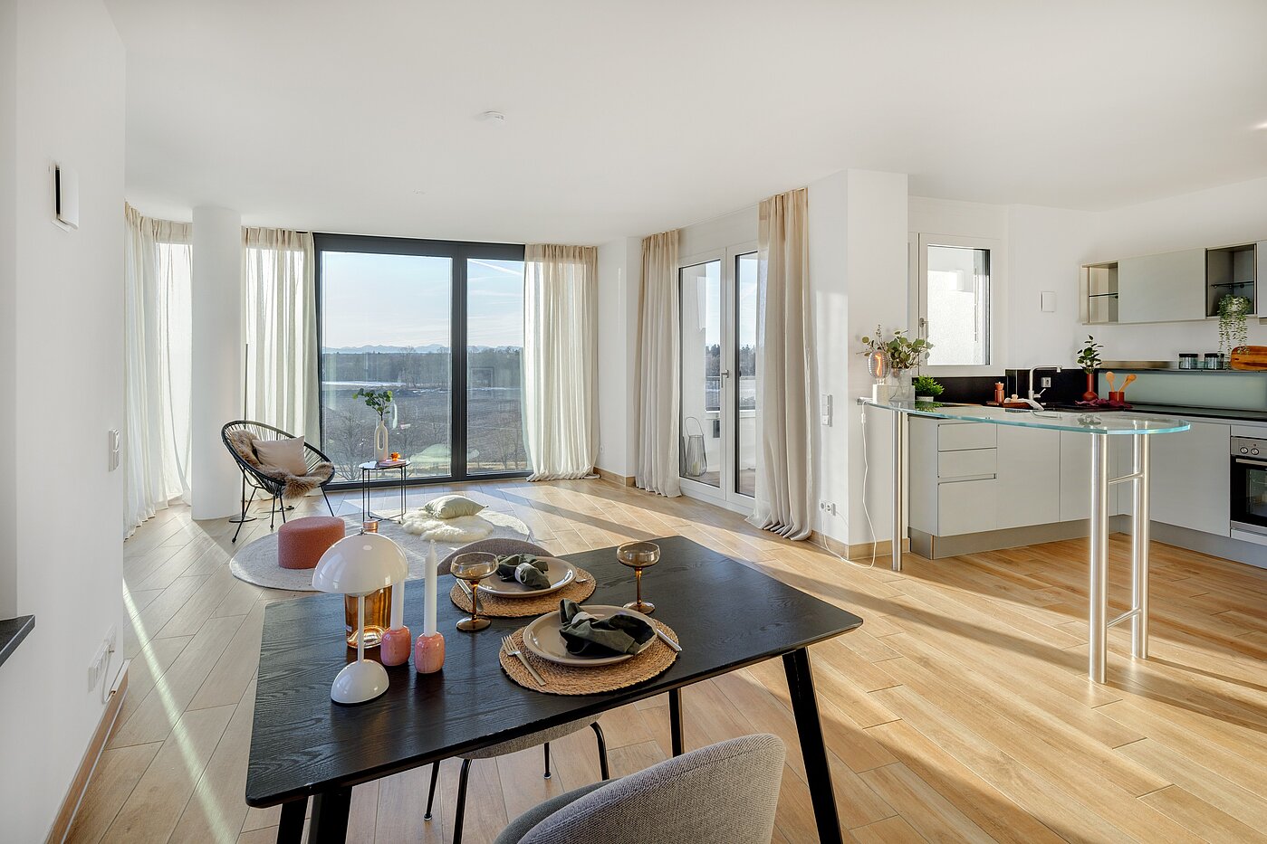 Etagenwohnung mit 3 Zimmern | München-Obersendling | 70260 | Essbereich