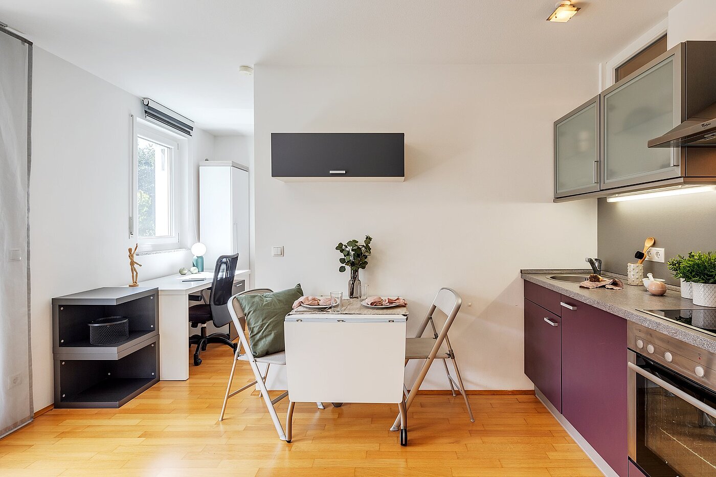 Etagenwohnung mit 1 Zimmer | München-Pasing | 2108ML2 | Essplatz für 2 bis 4 Personen