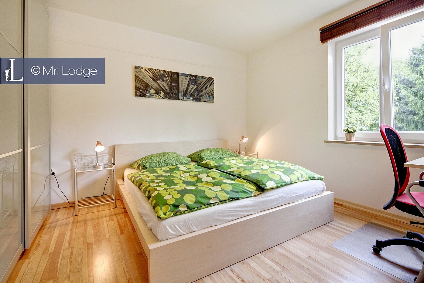 Etagenwohnung mit 2 Zimmern | München-Laim | 1704ML3 | Schlafzimmer
