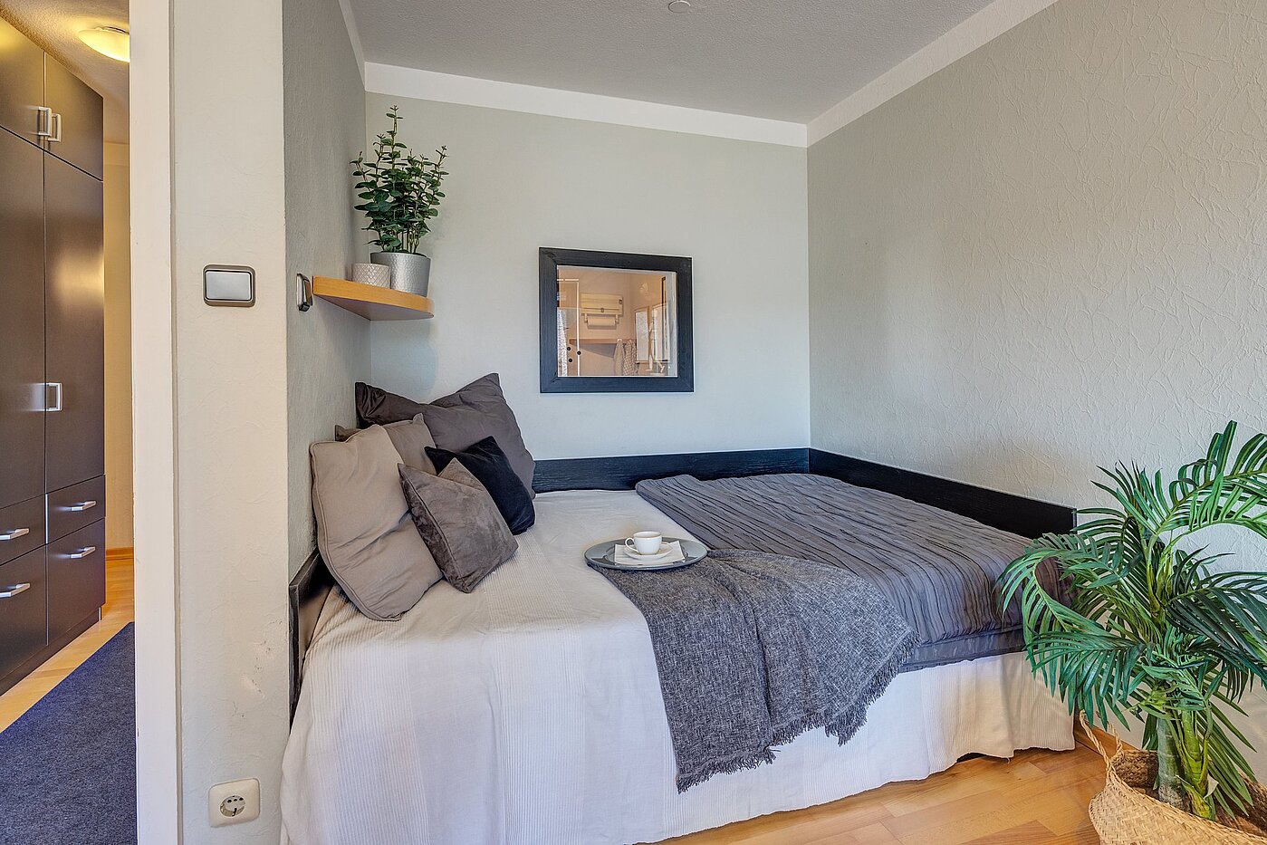 Etagenwohnung mit 1 Zimmer | München-Schwabing | 2109ML1 | ...mit Schlafnische...