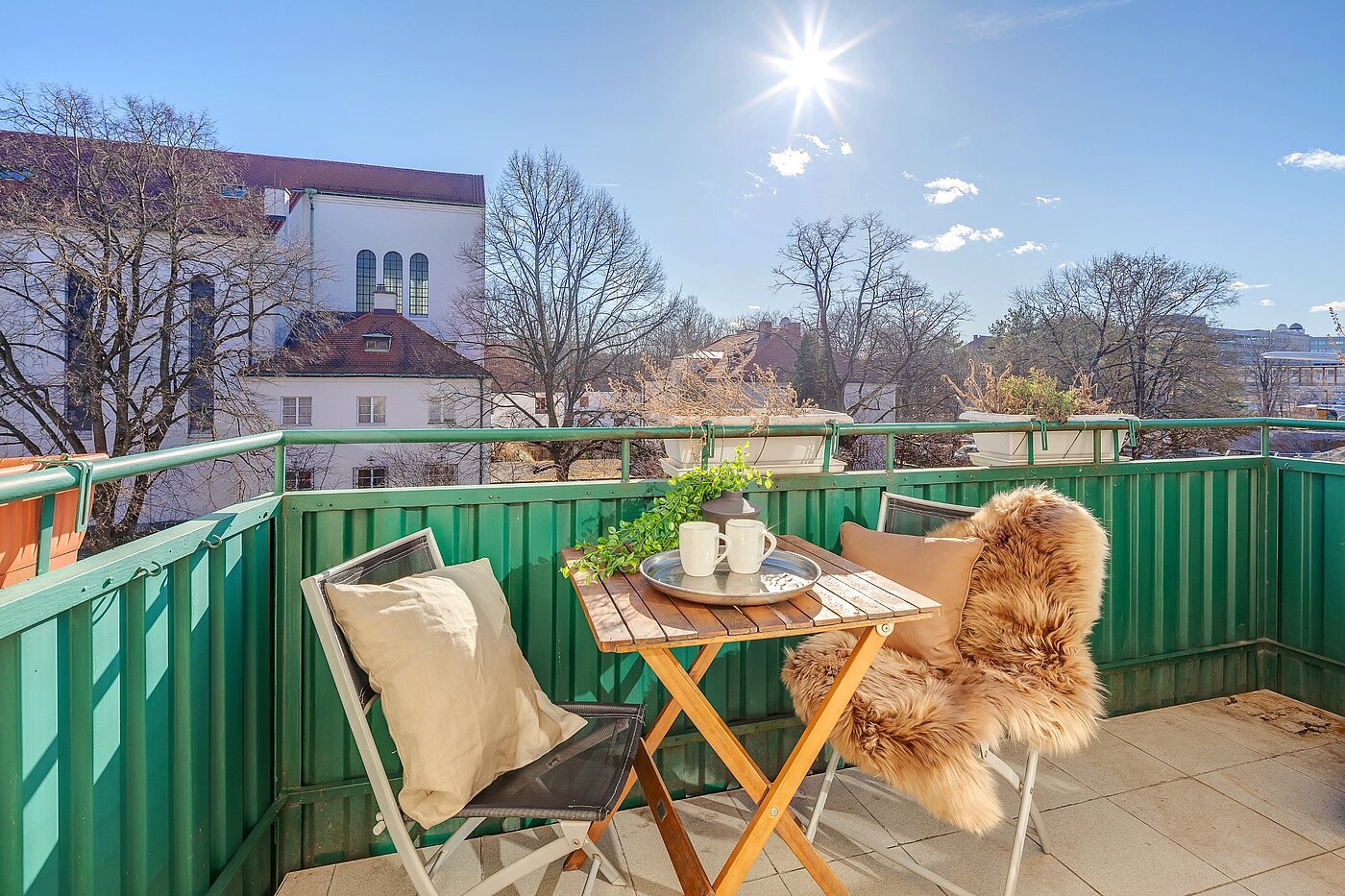Etagenwohnung mit 4 Zimmern | München-Berg am Laim | 2002ML3 | sonniger Balkon