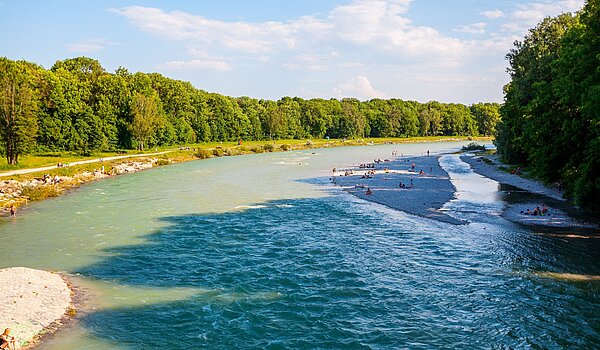 Hochparterre mit 3 Zimmern | München-Sendling | 2009ML8 | ...der Flaucher um die Ecke