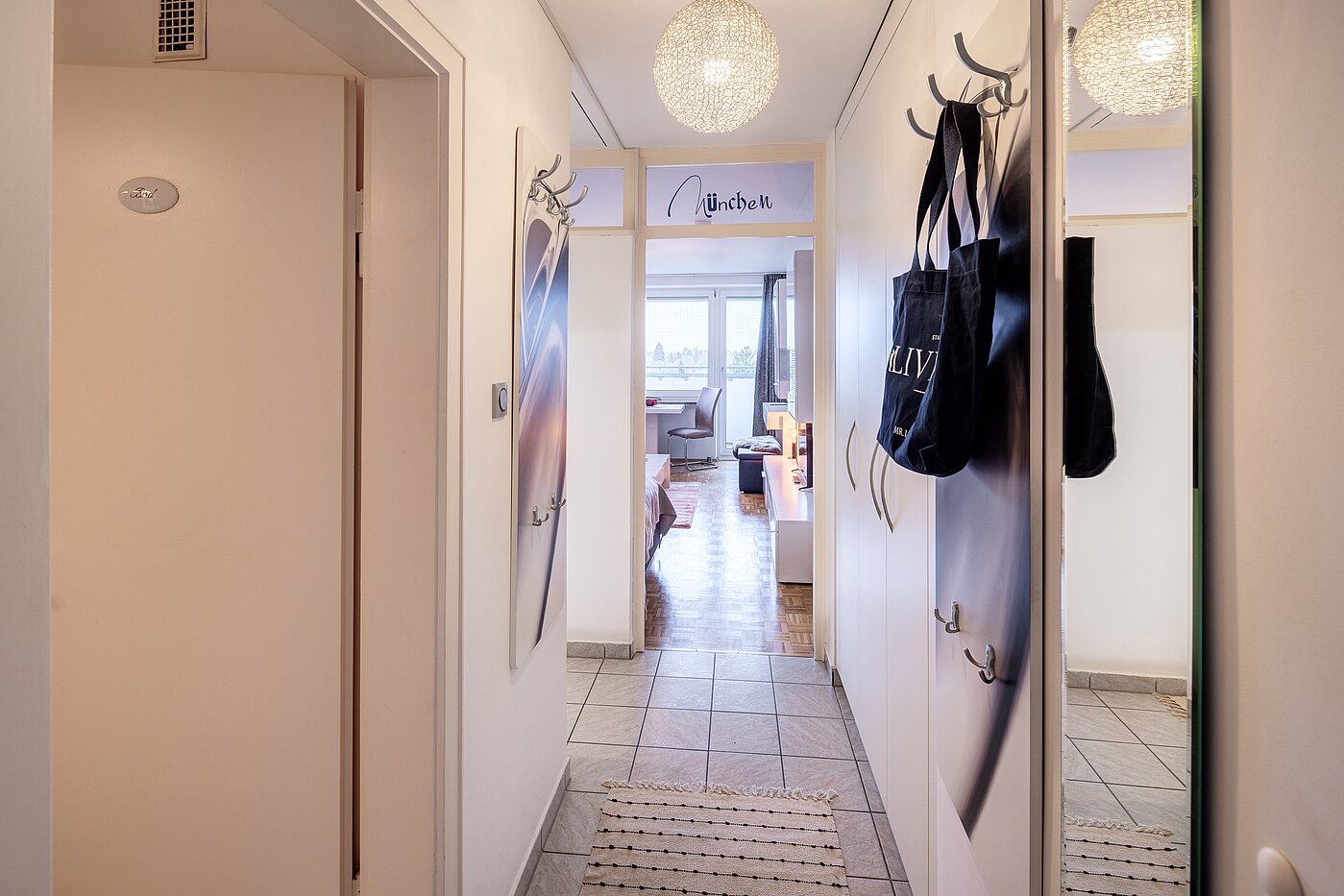 Apartment mit 1 Zimmer | München-Forstenried | 70190 | Diele mit...