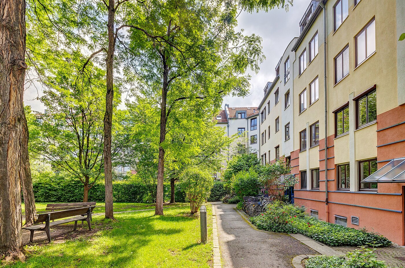 Etagenwohnung mit 2 Zimmern | München-Schwabing | 2205ML62 | ...mit Fahrradabstellmöglichkeiten...