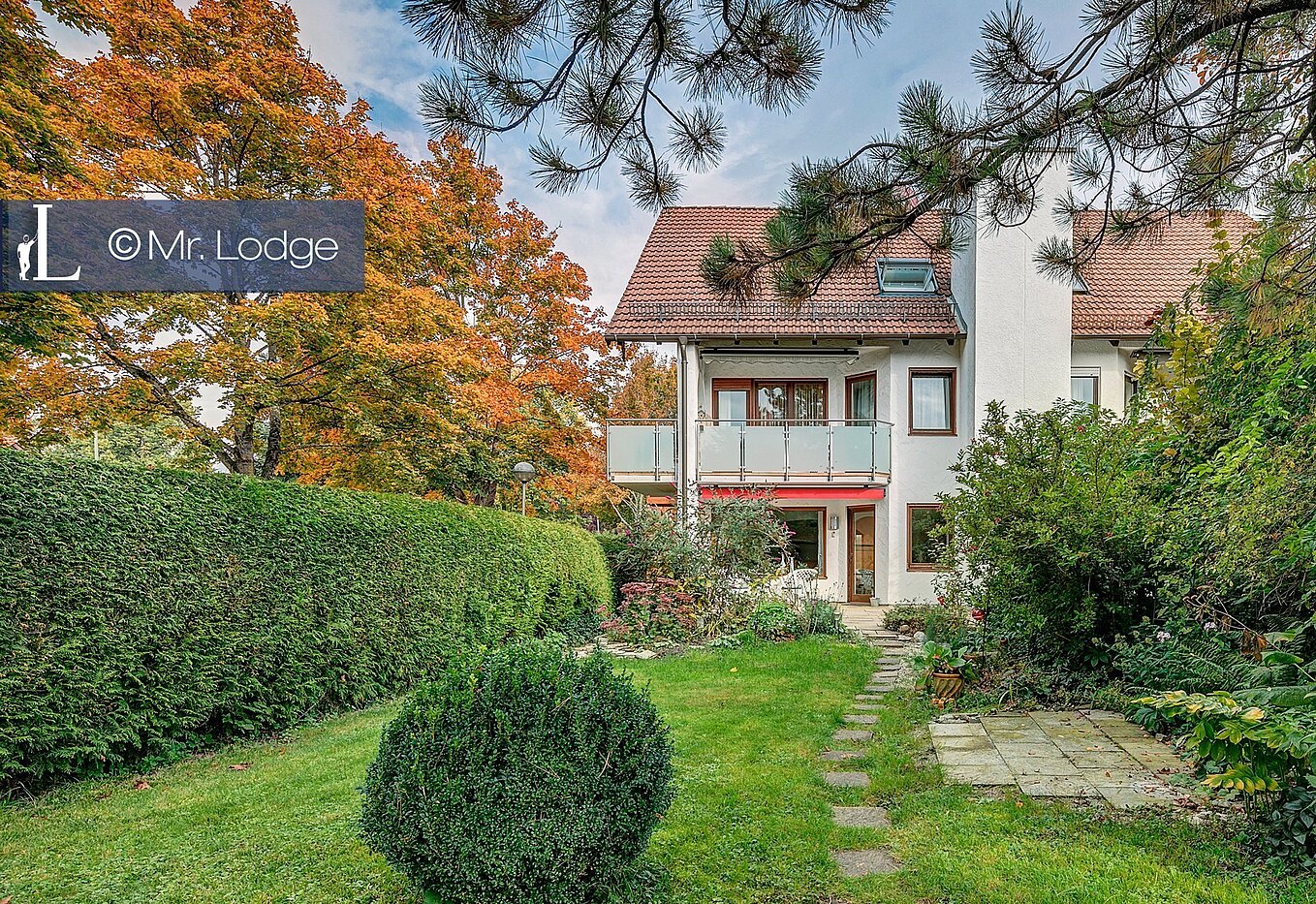 Doppelhaushälfte mit 7 Zimmern | Gröbenzell | 1709ML6 | Gartenansicht