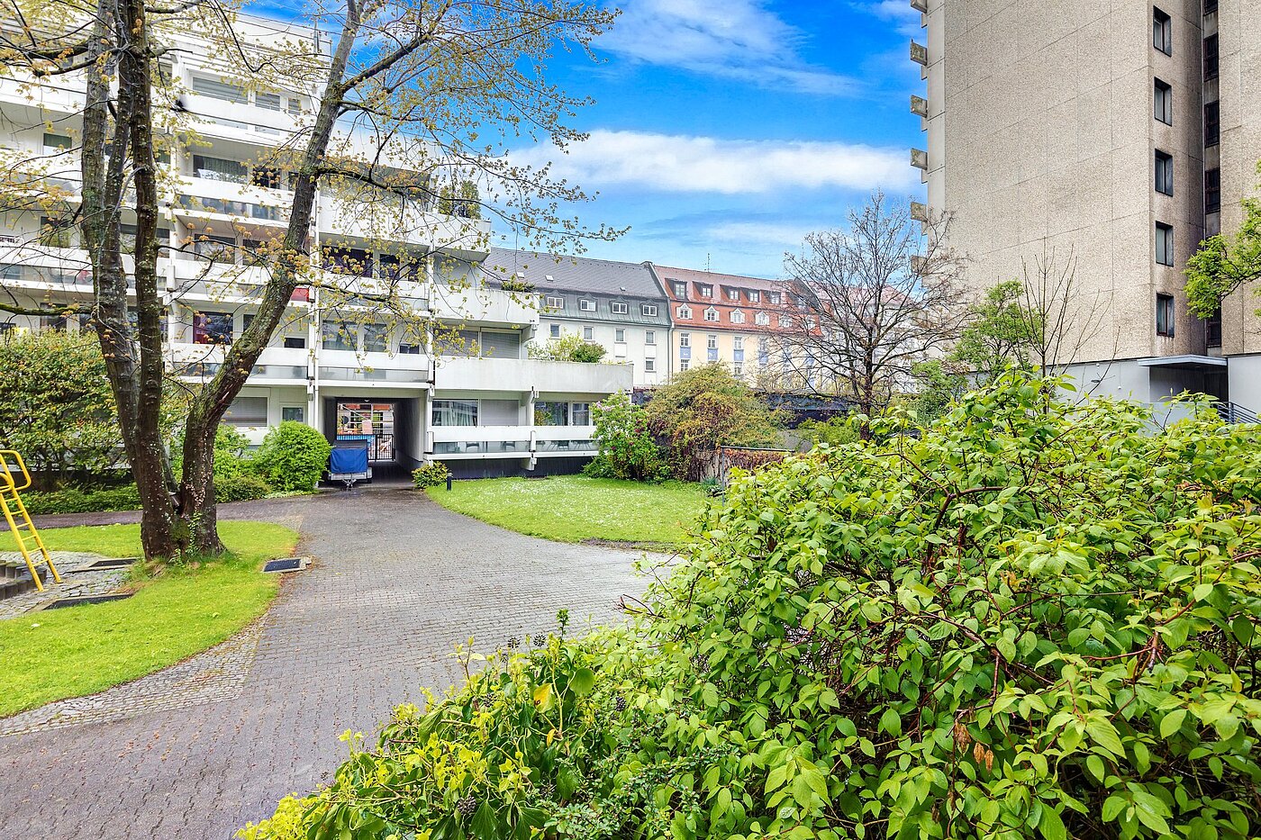 Erdgeschosswohnung mit 1 Zimmer | München-Neuhausen | 1911ML9 | mit Aussicht