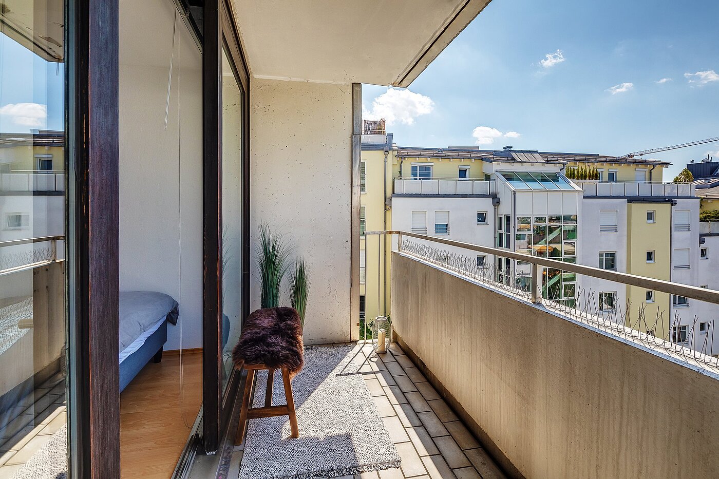 Etagenwohnung mit 1 Zimmer | München-Schwabing | 2007ML2 | sonniger Balkon