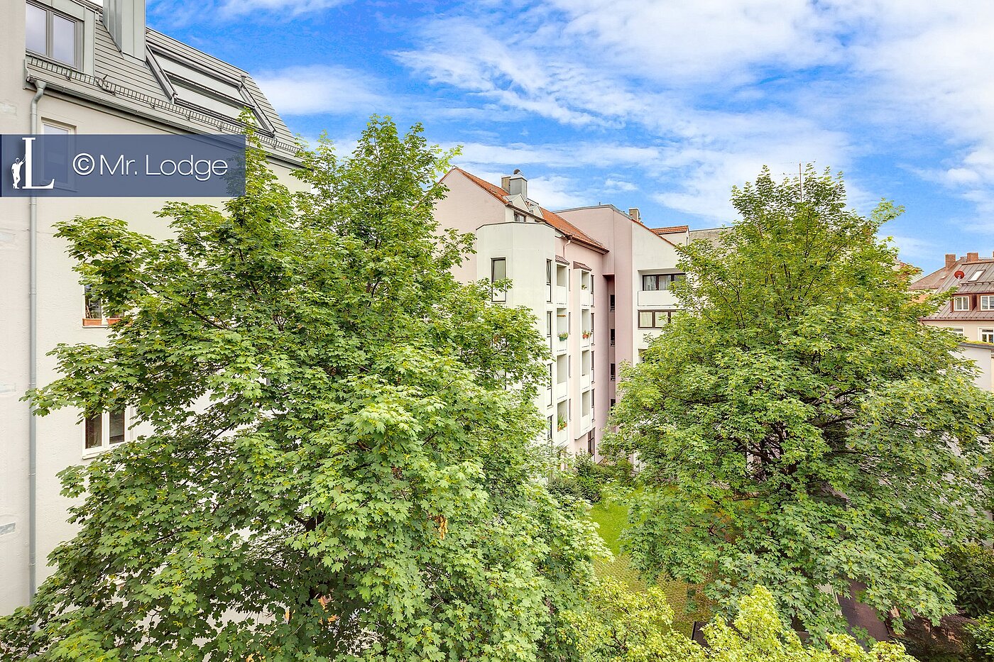 Etagenwohnung mit 3 Zimmern | München-Ludwigsvorstadt | 1806ML1 | Begrünter Innenhof
