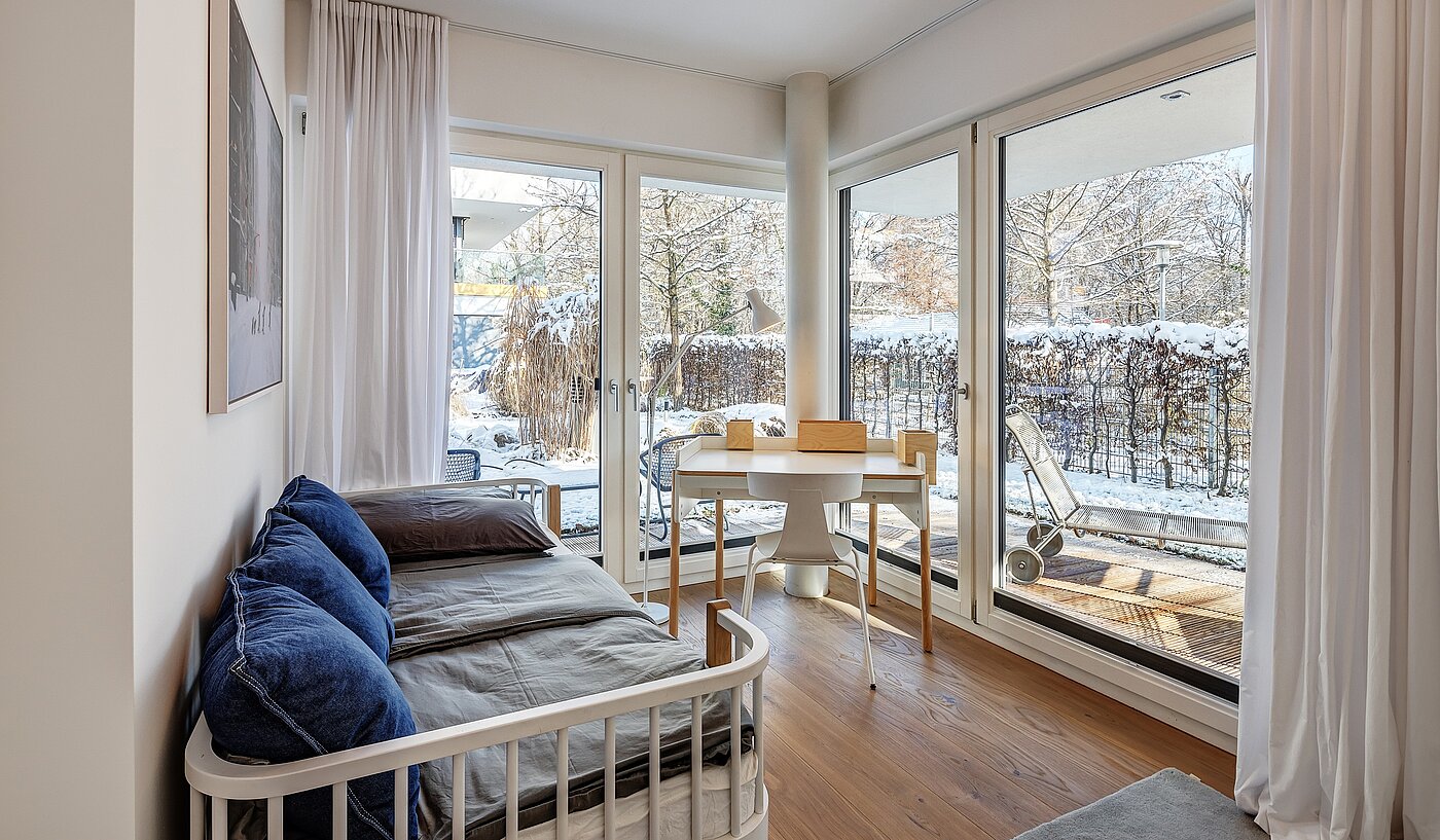 Erdgeschosswohnung mit 3 Zimmern | 70309 | Bodentiefe Fenster