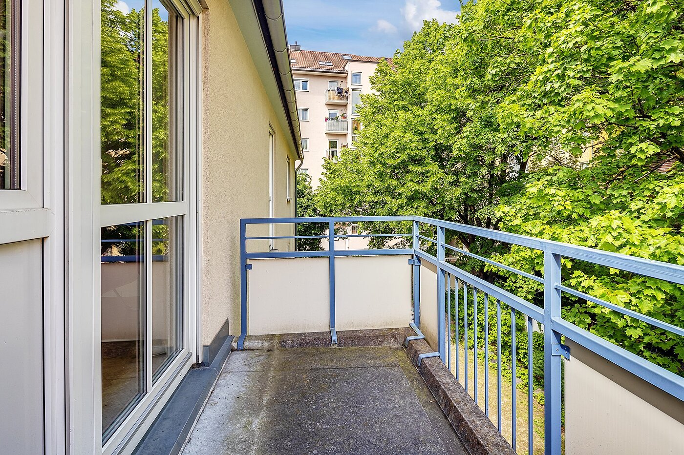 Etagenwohnung mit 1.5 Zimmern | München-Au | 2104ML5 | ...zum Balkon