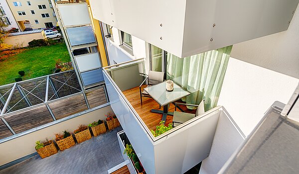 Etagenwohnung mit 3 Zimmern | München-Schwabing | 1511ML1 | Balkon