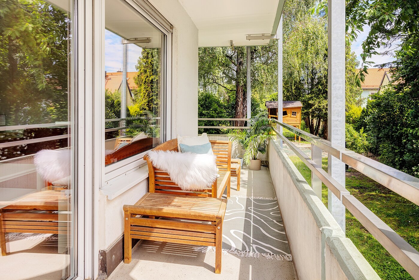 Etagenwohnung mit 1.5 Zimmern | München-Milbertshofen | 701281 | Balkon