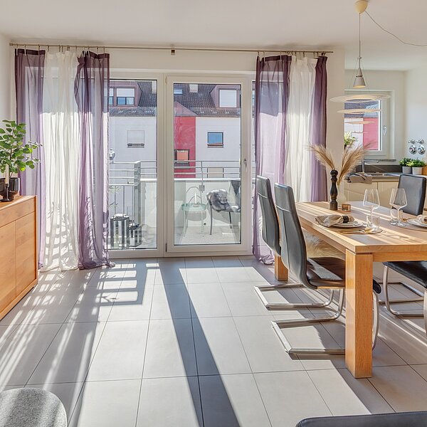 Giesing: Schön geschnittene, helle 2,5-Zimmer-Wohnung