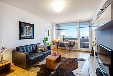Laim: Apartment mit Blick über München