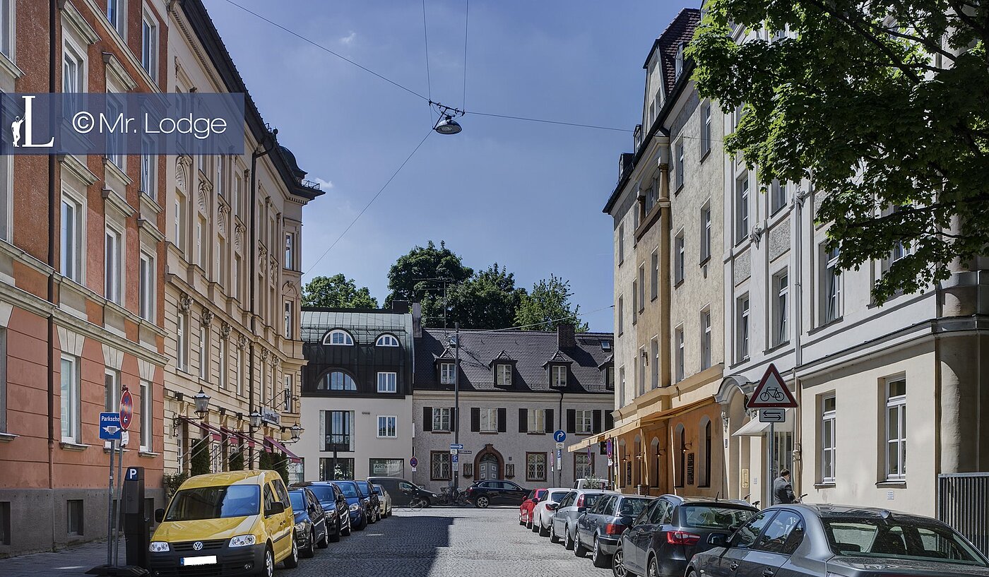 Etagenwohnung mit 2 Zimmern | München-Schwabing | 1609ML_5 | Hausansicht
