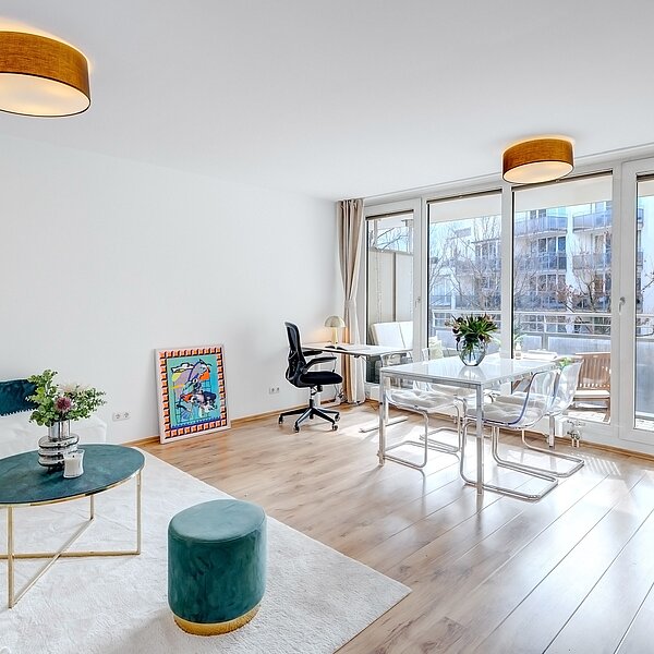 Maxvorstadt: Wohnen an den Pinakotheken - 2-Zimmer mit Balkon