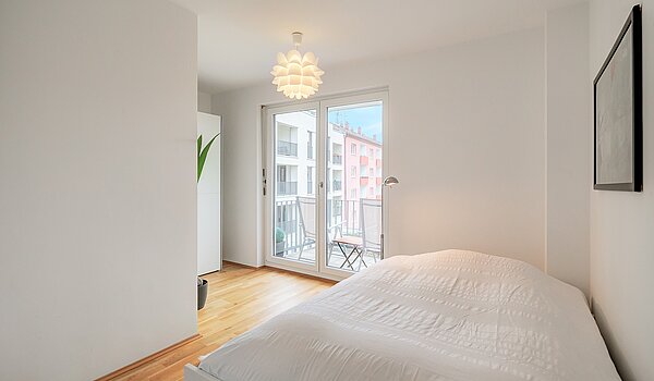 Etagenwohnung mit 3 Zimmern | München-Moosach | 70164 | Eckschlafzimmer...