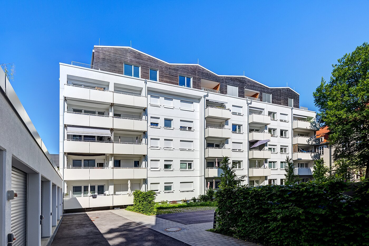 Etagenwohnung mit 2 Zimmern | 70134 | Hausansicht