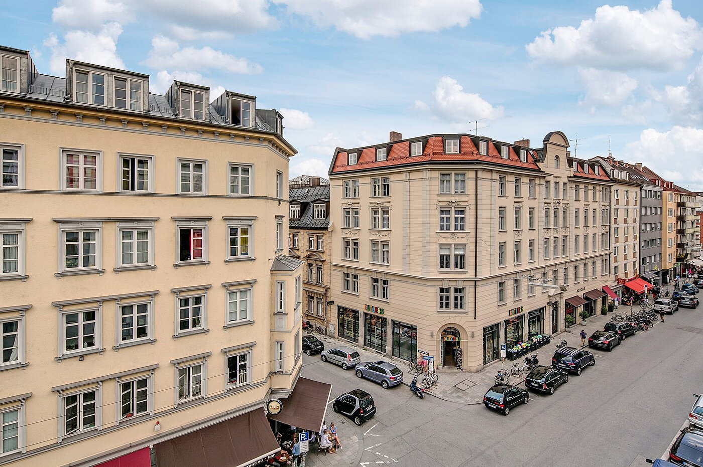 Etagenwohnung mit 1 Zimmer | München-Maxvorstadt | 2105ML7 | ...mit Aussicht