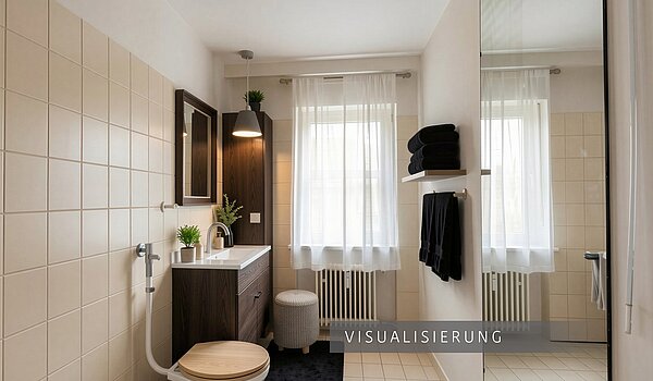 Erdgeschosswohnung mit 2.5 Zimmern | München-Schwabing | 70441 | VISUALISIERUNG
