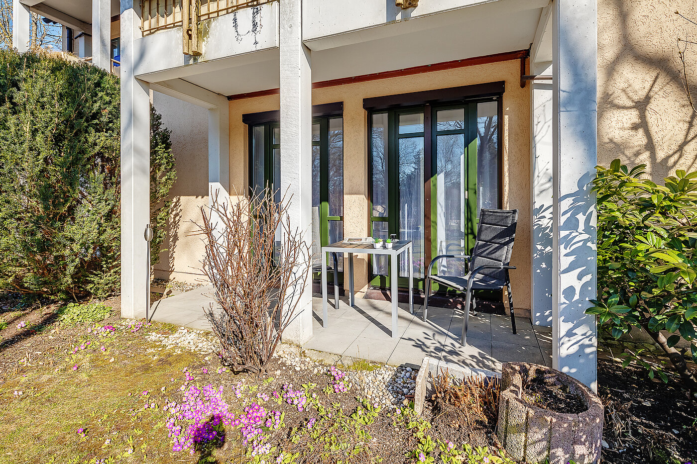 Erdgeschosswohnung mit 2 Zimmern | München-Feldmoching | 70424