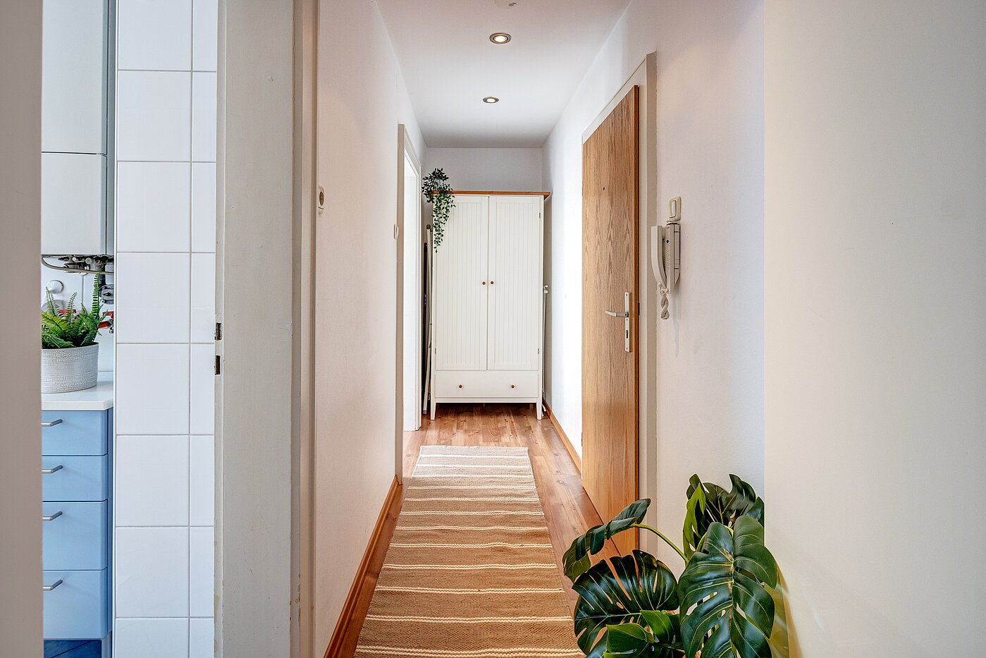 Etagenwohnung mit 1 Zimmer | München-Sendling | 2201ML3 | Flur Richtung Küche...