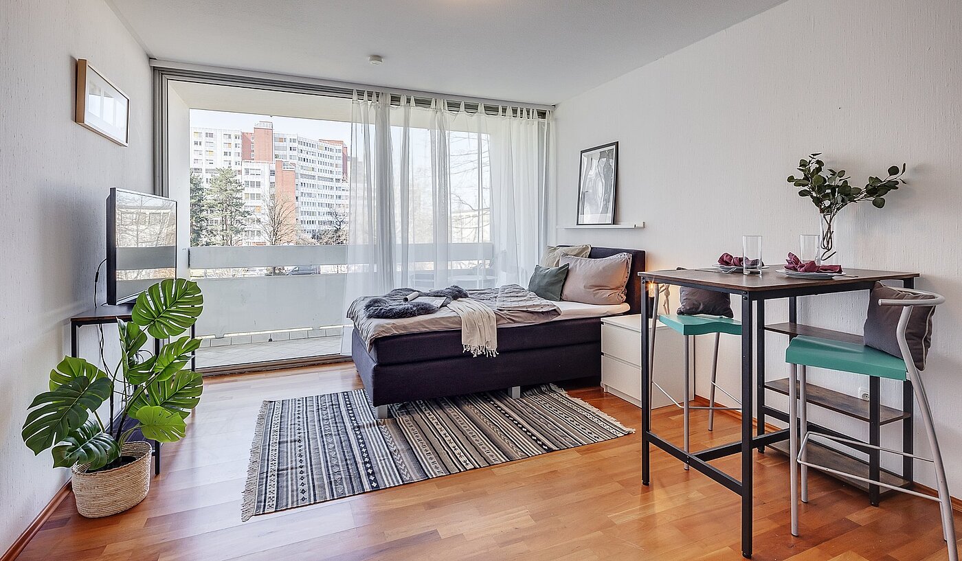 Etagenwohnung mit 1 Zimmer | München-Bogenhausen | 2103ML6 | Ein Traumapartment für Sie