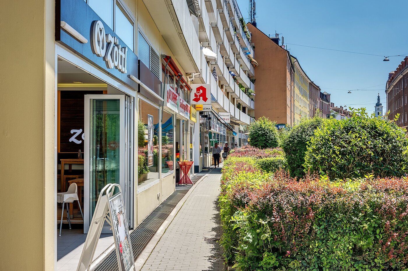 Etagenwohnung mit 1 Zimmer | München-Sendling | 2201ML3 | Einkaufsmöglichkeiten