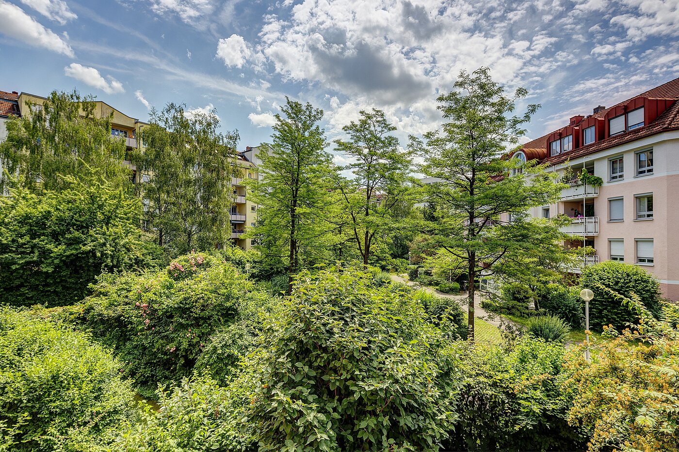 Etagenwohnung mit 2 Zimmern | München-Schwabing | 2205ML62 | ...mit grünen Aussichten